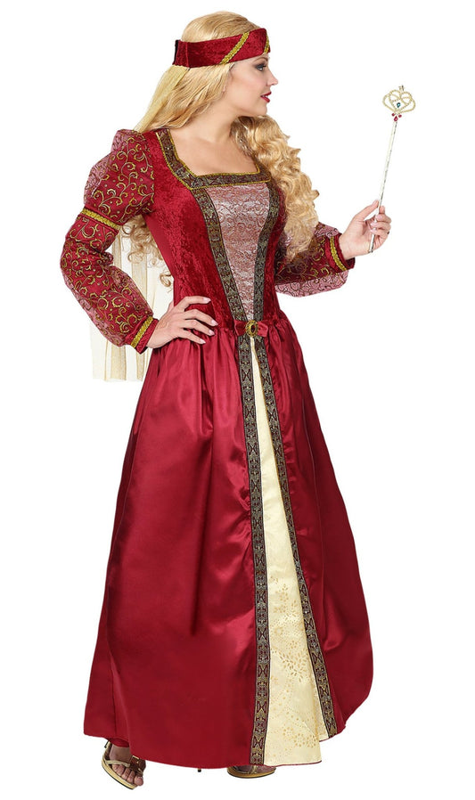 Mittelalterliche Prinzessin XL Aisa Kostüm für Damen