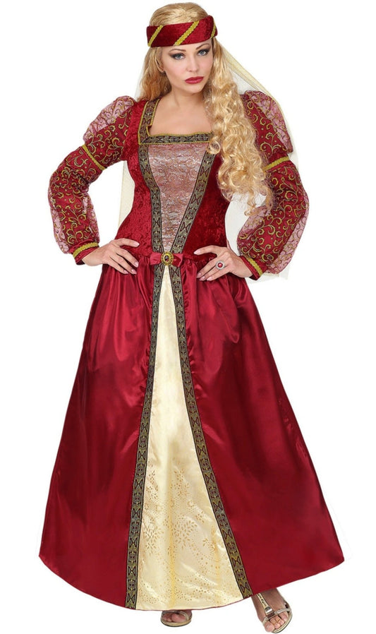 Mittelalterliche Prinzessin XL Aisa Kostüm für Damen