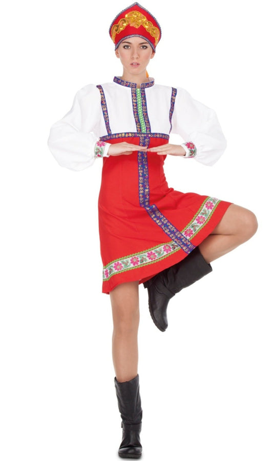 Disfraz de Rusa Regional para mujer I Don Disfraz