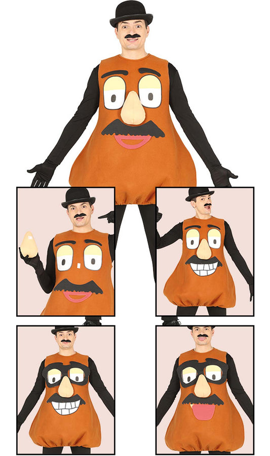 Disfraz de Señor Potato para adulto I Don Disfraz