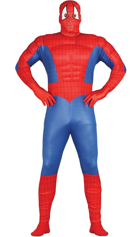 Disfraz de Spider Boy Musculoso para adulto I Don Disfraz