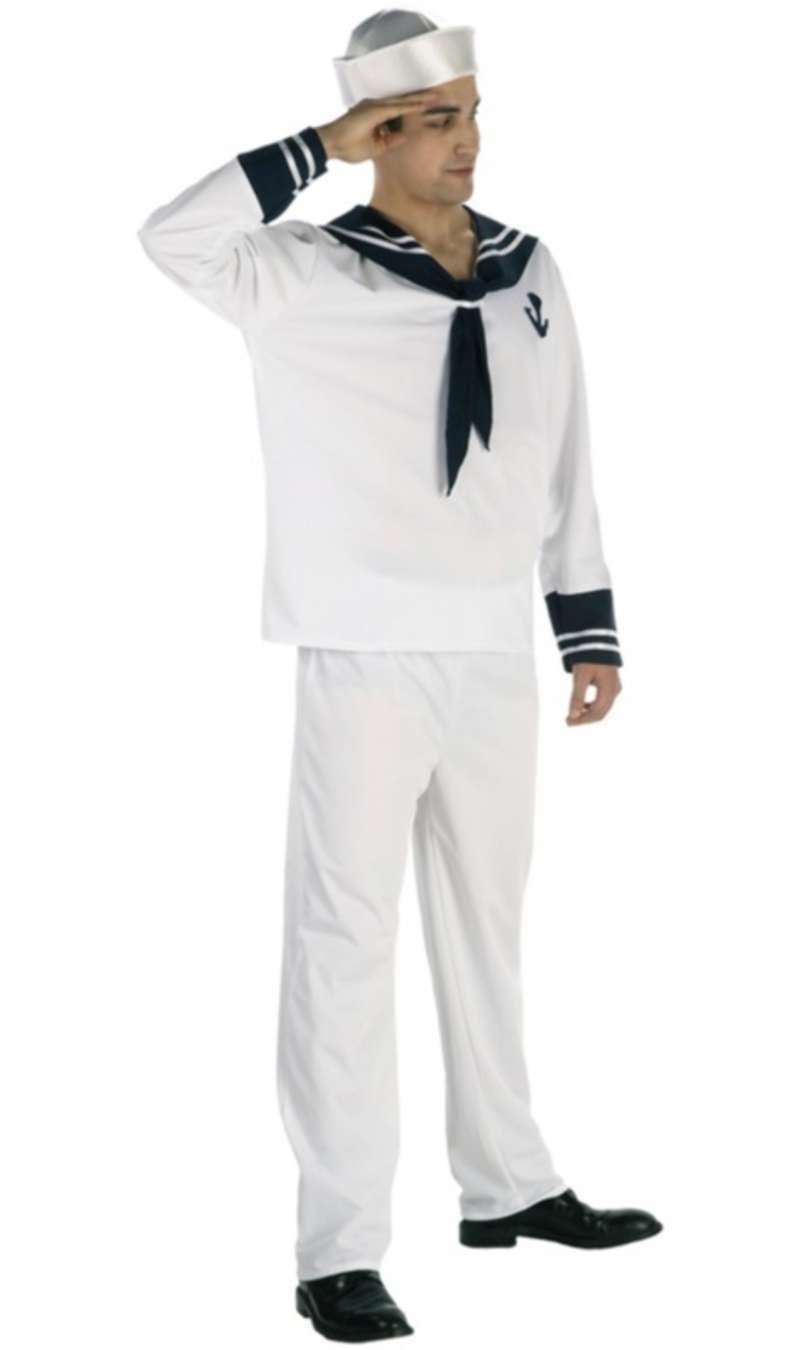 Disfraz de Uniforme de Marinero hombre I Don Disfraz