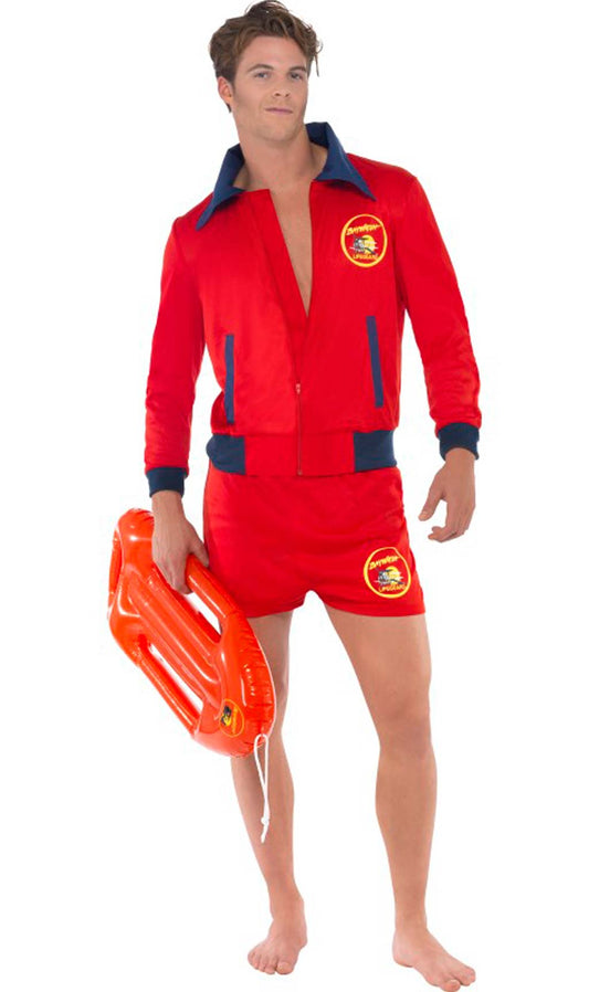 Disfraz de Vigilante de la Playa Baywatch™ hombre I Don Disfraz