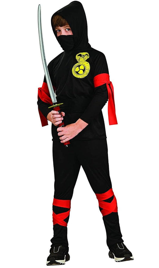 Disfraz de Ninja Negro infantil I Don Disfraz