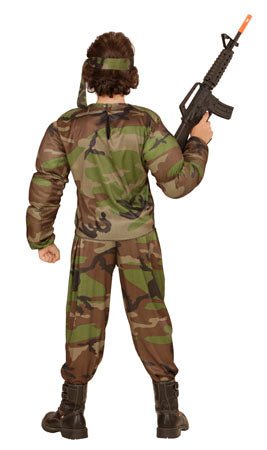 Disfraz de Soldado Musculoso infantil I Don Disfraz