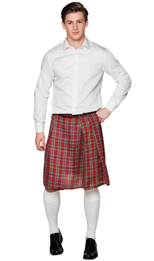 Schotten Kilt rot