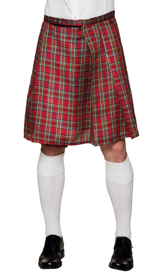 Schotten Kilt rot