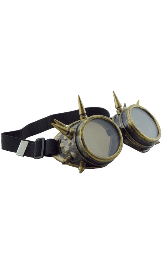 Steampunk-Brille mit Spikes