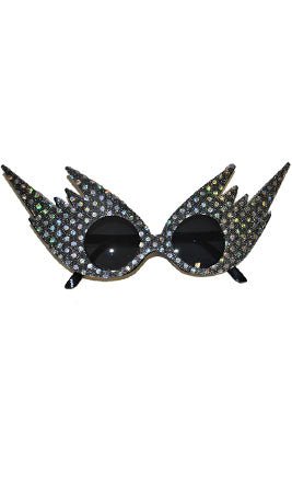 Rock Brille Pailletten
