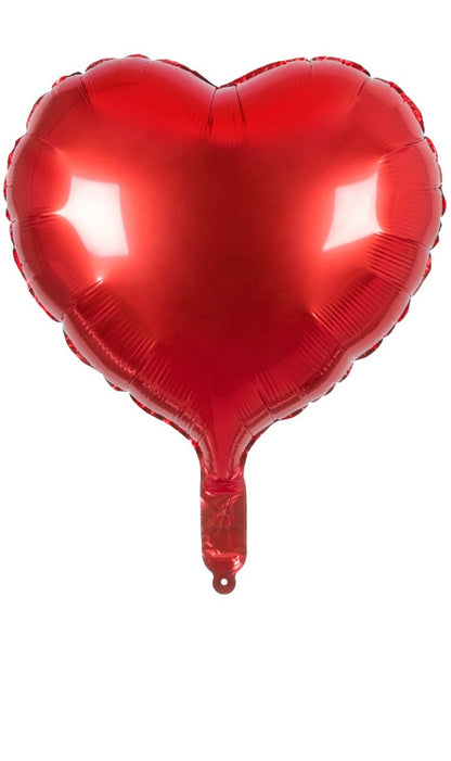 Goldherz Folienballon