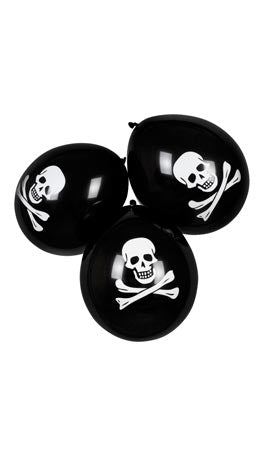 Piratenknochen-Luftballons