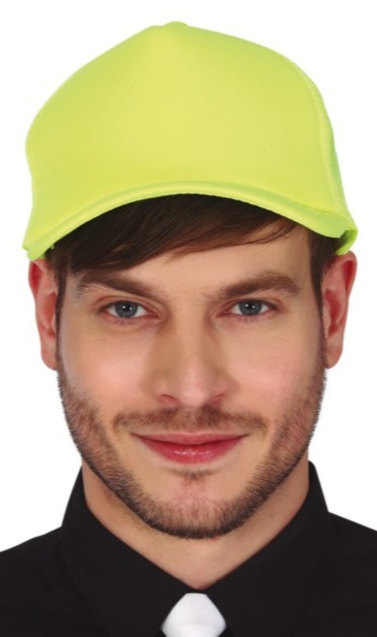 Gelbe Neon Mütze