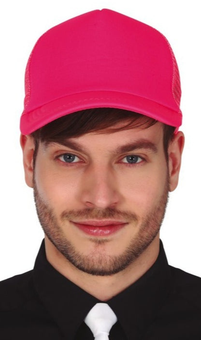 Rosa Neon Mütze