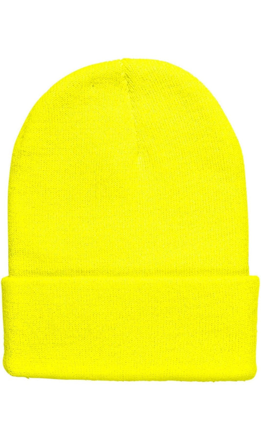 Mütze gelb fluoreszierend