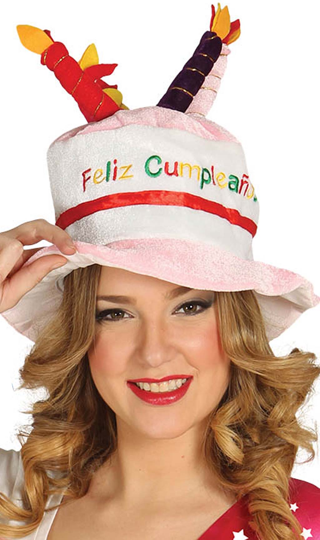 Mütze Feliz Cumpleaños" Rosa"