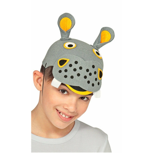 Gorro de Hipopótamo Fieltro | Don Disfraz