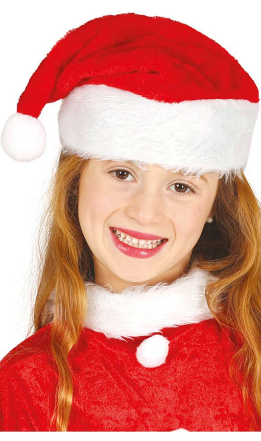 Weihnachtsmütze Deluxe für Kinder