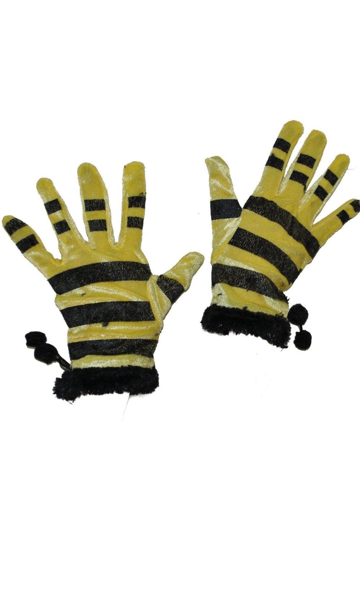Bienen Handschuhe mit Bommeln