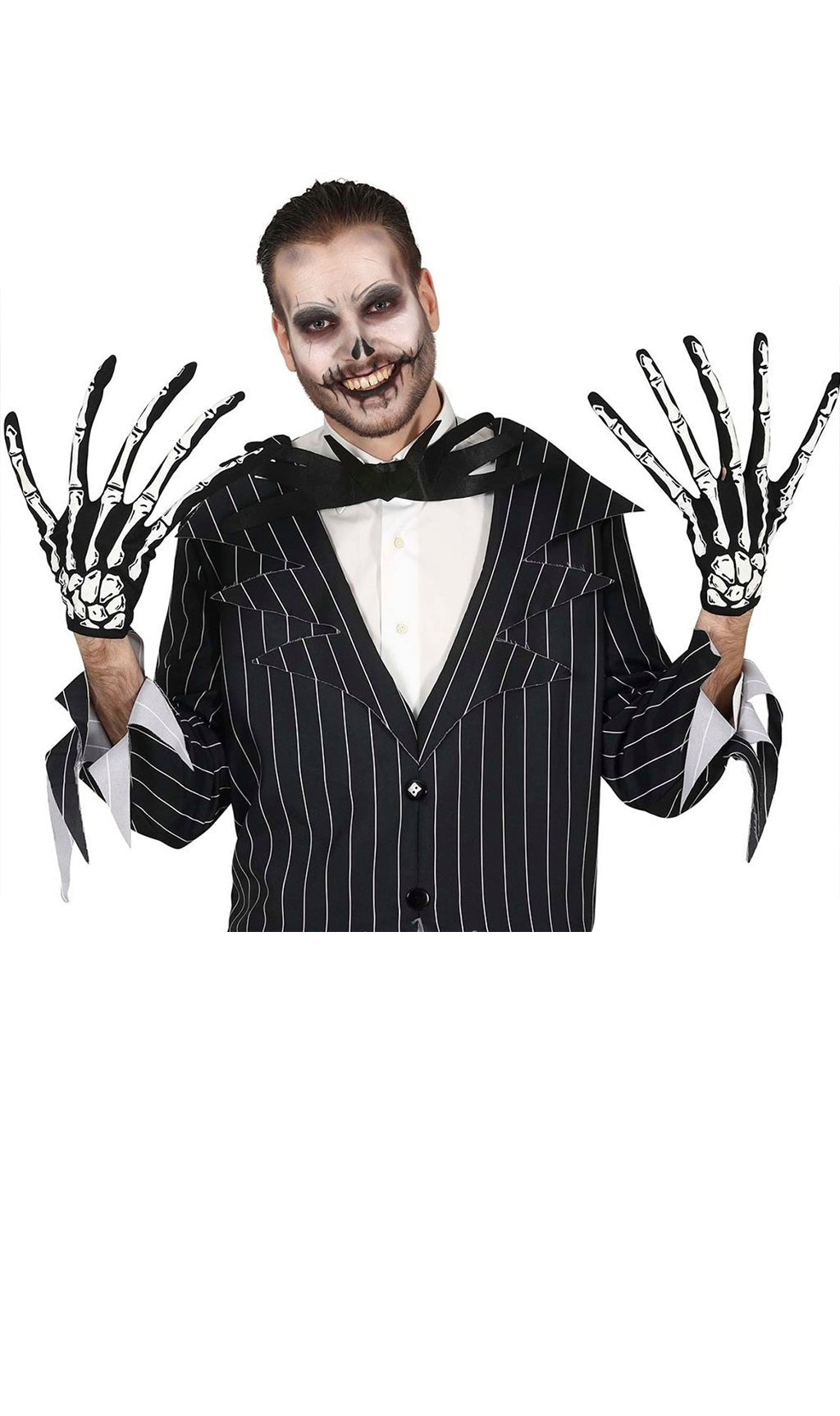 Skeletthandschuhe Lange Finger