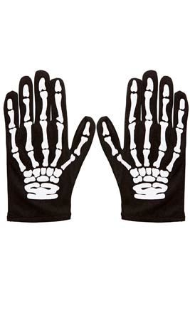 Skelett-Handschuhe für Kinder