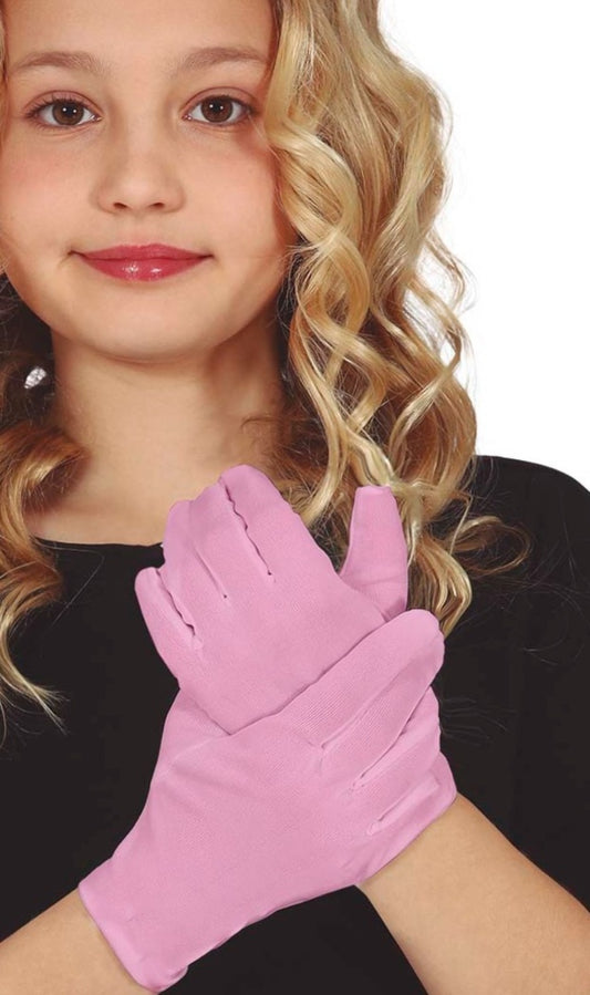 Handschuhe Eco rosa für Kinder