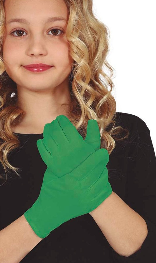 Handschuhe Eco grün  für Kinder