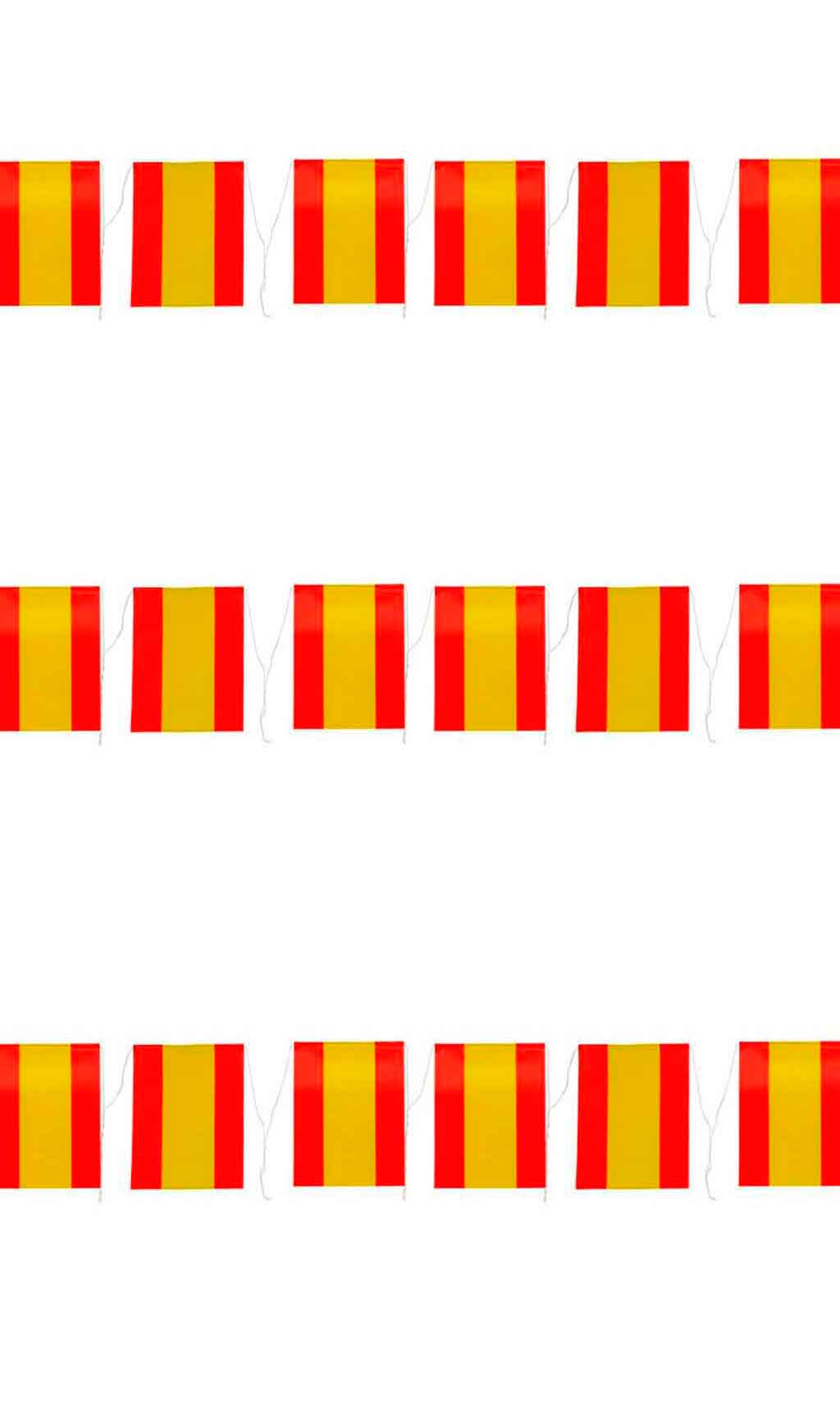 Girlande Flaggen Spanien