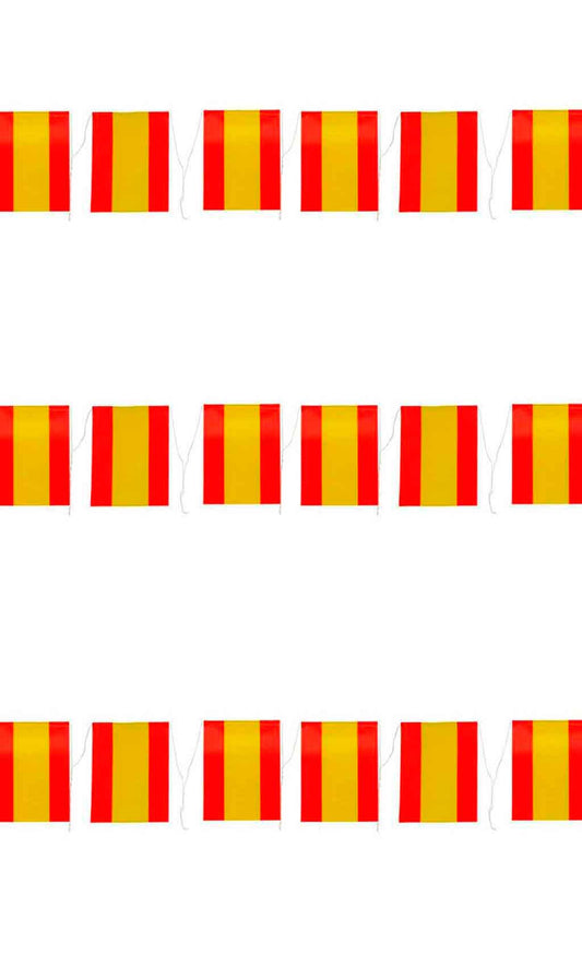Girlande Flaggen Spanien