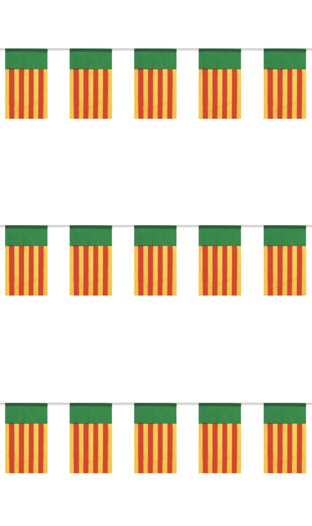 Flaggen Girlande Castellón