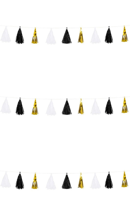 Party-Quasten-Girlande