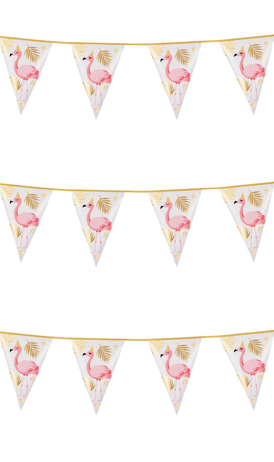 Girlande Flamingo Rosa