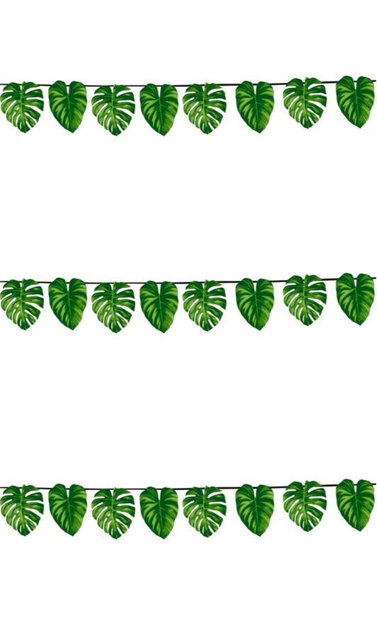 Hawaiianische Blättergirlande