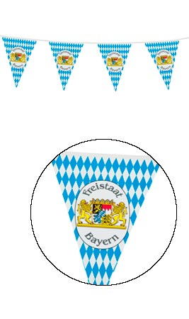 Oktoberfest-Girlande mit Wappen