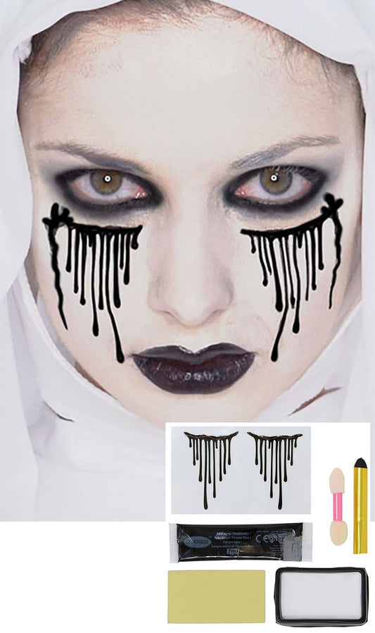 Blutige Nonnen-Make-up-Set