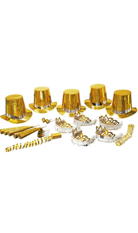 Goldenes Partyset