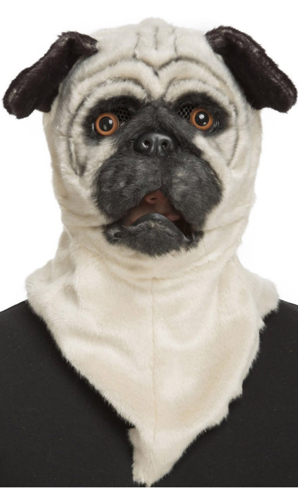 Bulldog Maske beweglichem Kiefer