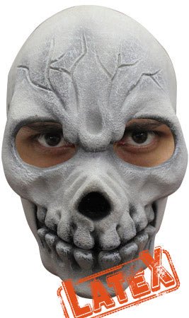 Totenkopf-Gespenst Maske aus Latex