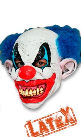 Clown-Puddles-Maske aus Latex