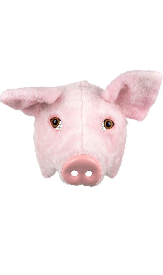 Schwein Maske flauschig