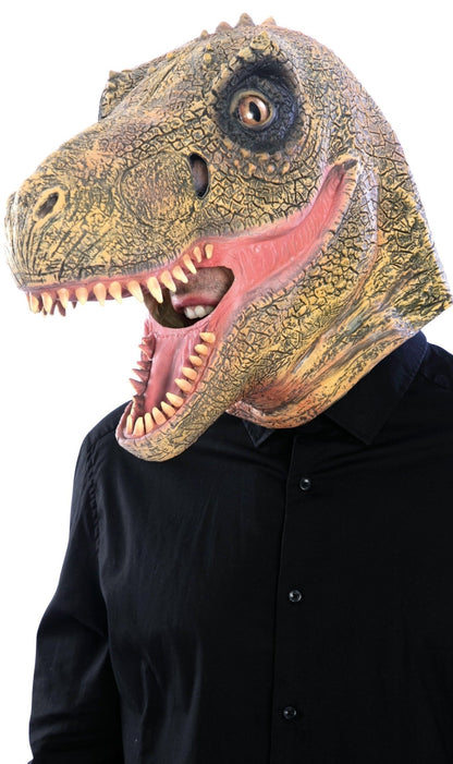 Dinosaurier-Maske bewegliche Kiefer