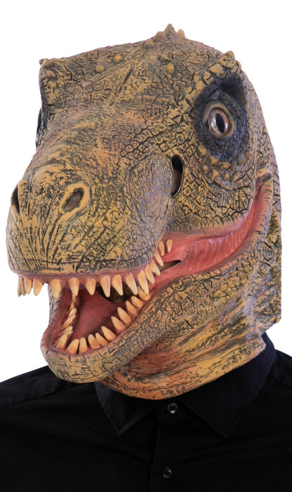 Dinosaurier-Maske bewegliche Kiefer