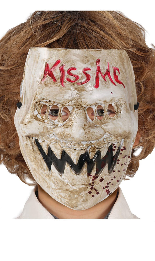 The Purge Kiss Me Maske für Kinder