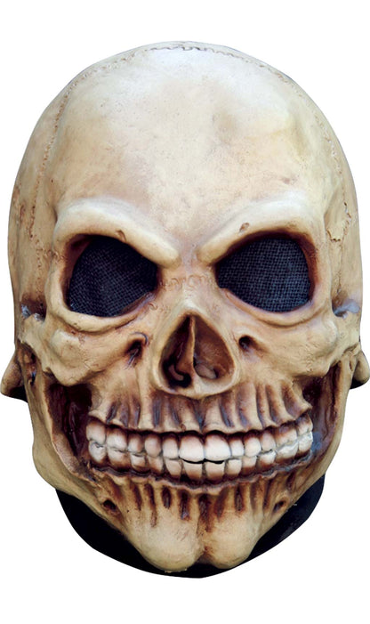Totenkopf Makaber Latex Maske