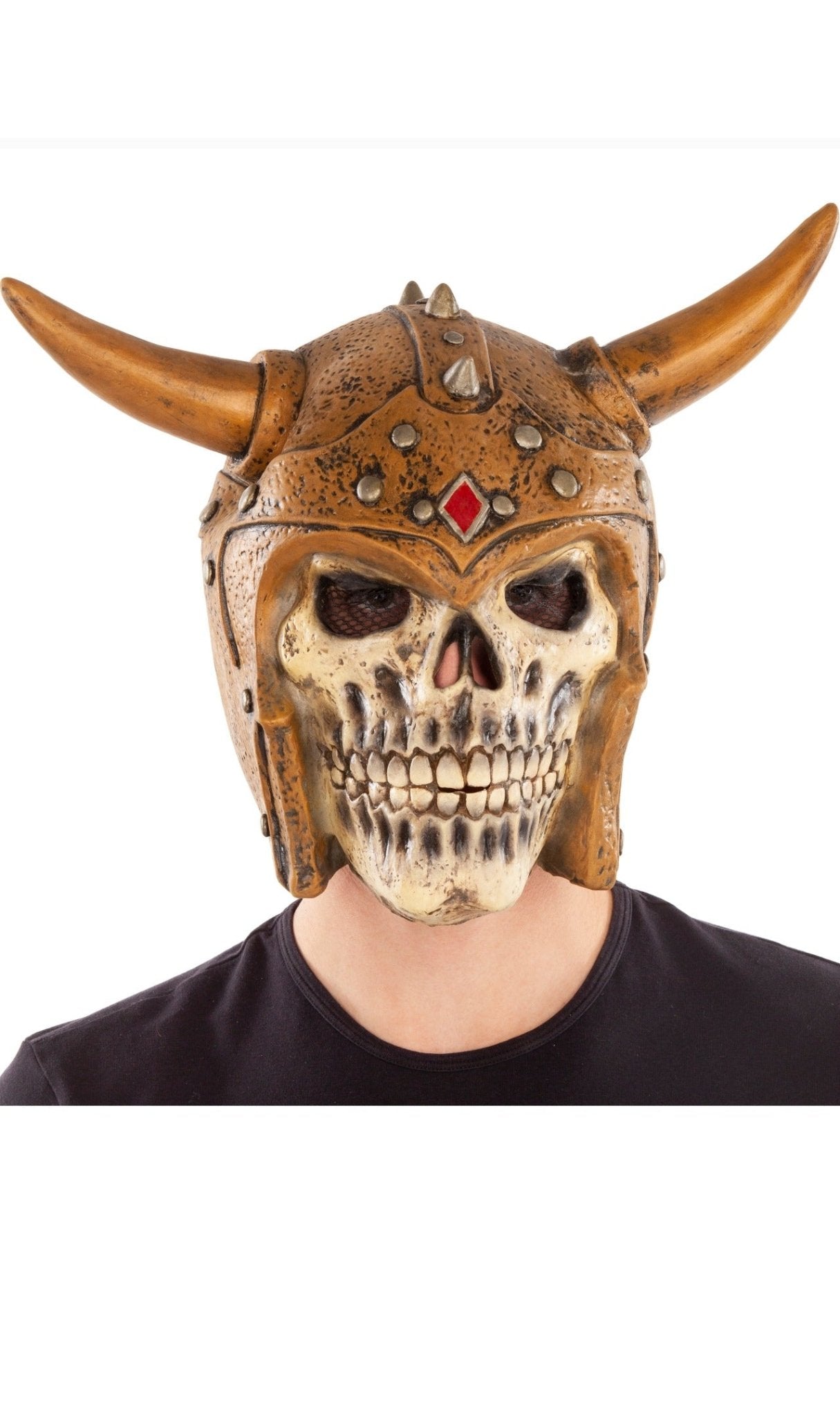 Wikinger Schädel Maske aus Latex