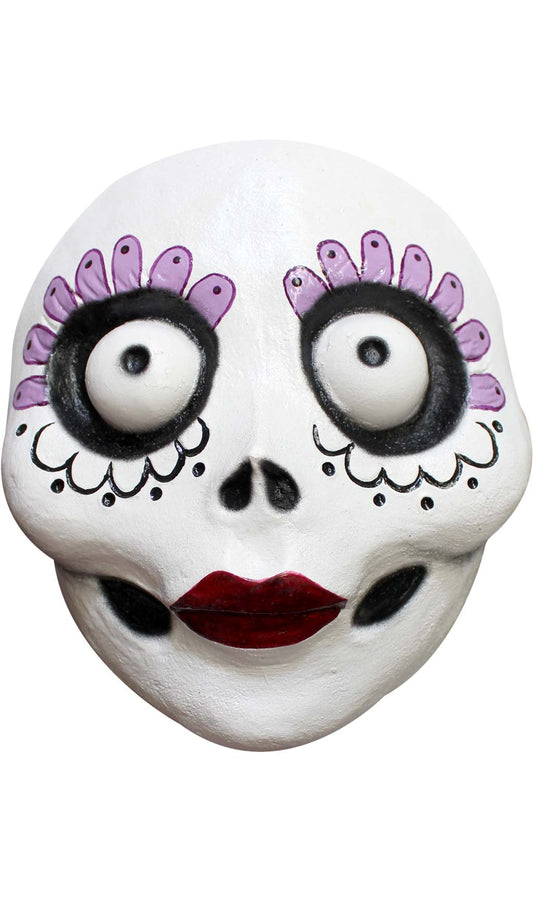 Catrina Blumen Maske aus Latex