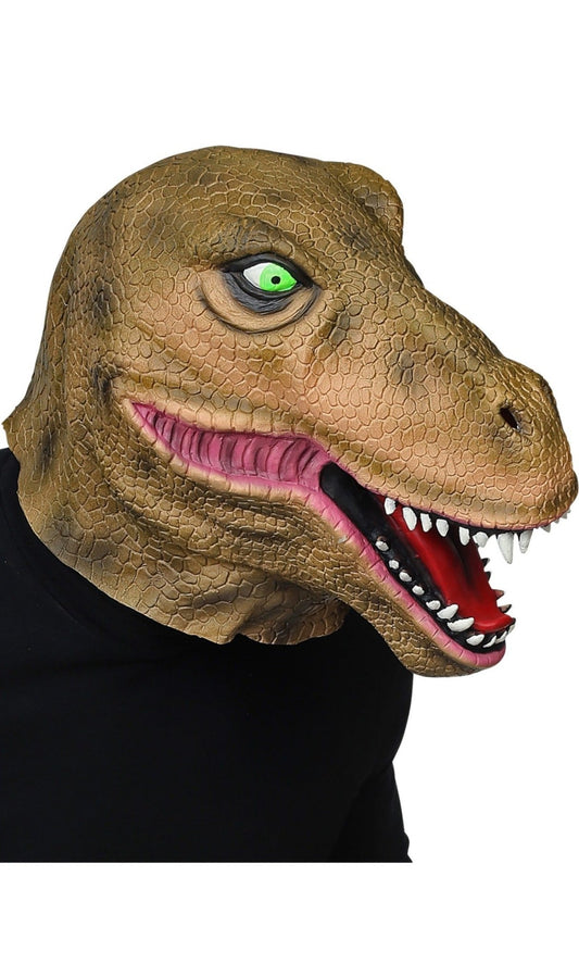 Dinosaurier T-Rex Maske aus Latex
