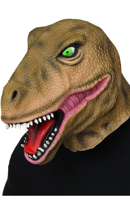 Dinosaurier T-Rex Maske aus Latex