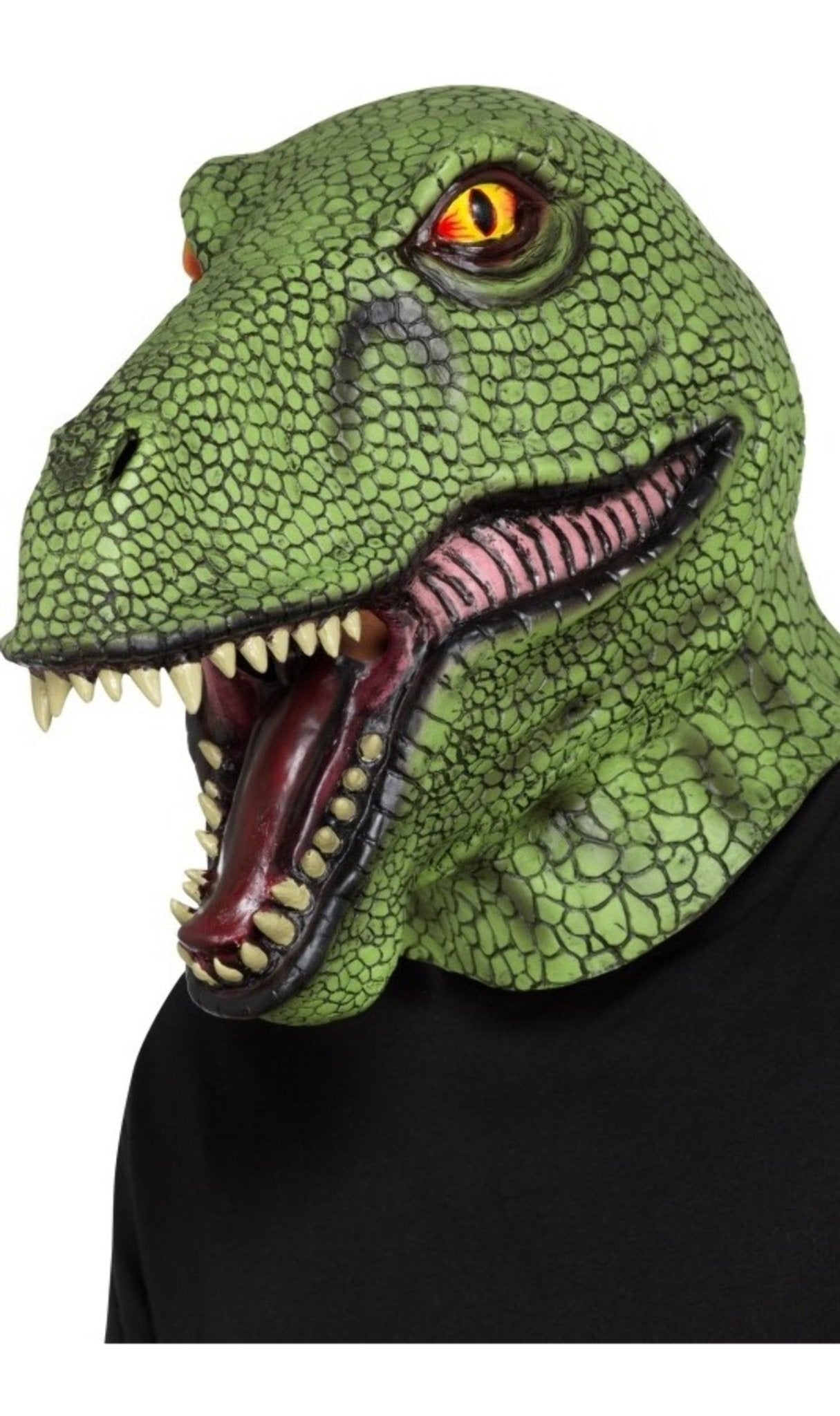 Dinosuarier Maske aus Latex