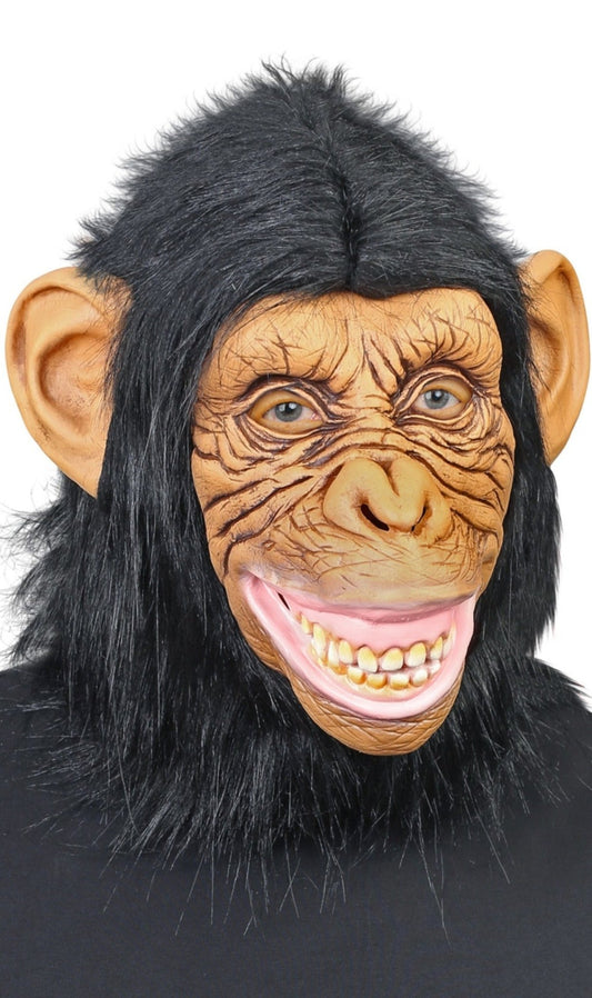Lustige Affe Maske aus Latex