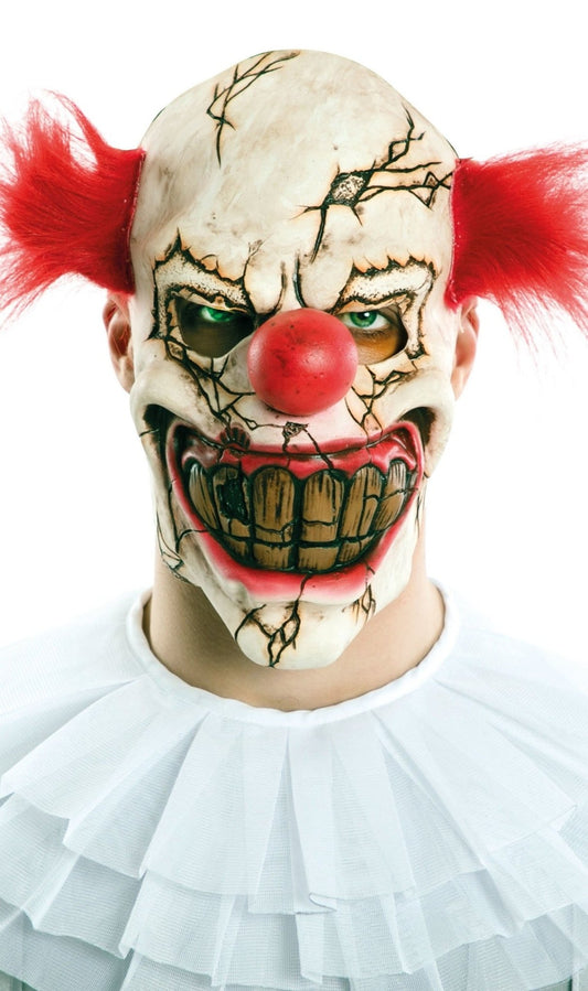 Maniac Clown Maske aus Latex